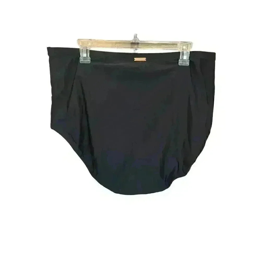 RAISINS CURVE Black Swimsuit Bottoms - size 24W